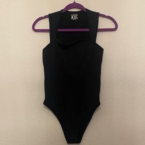 Elegant Black Shapewear Bodysuit